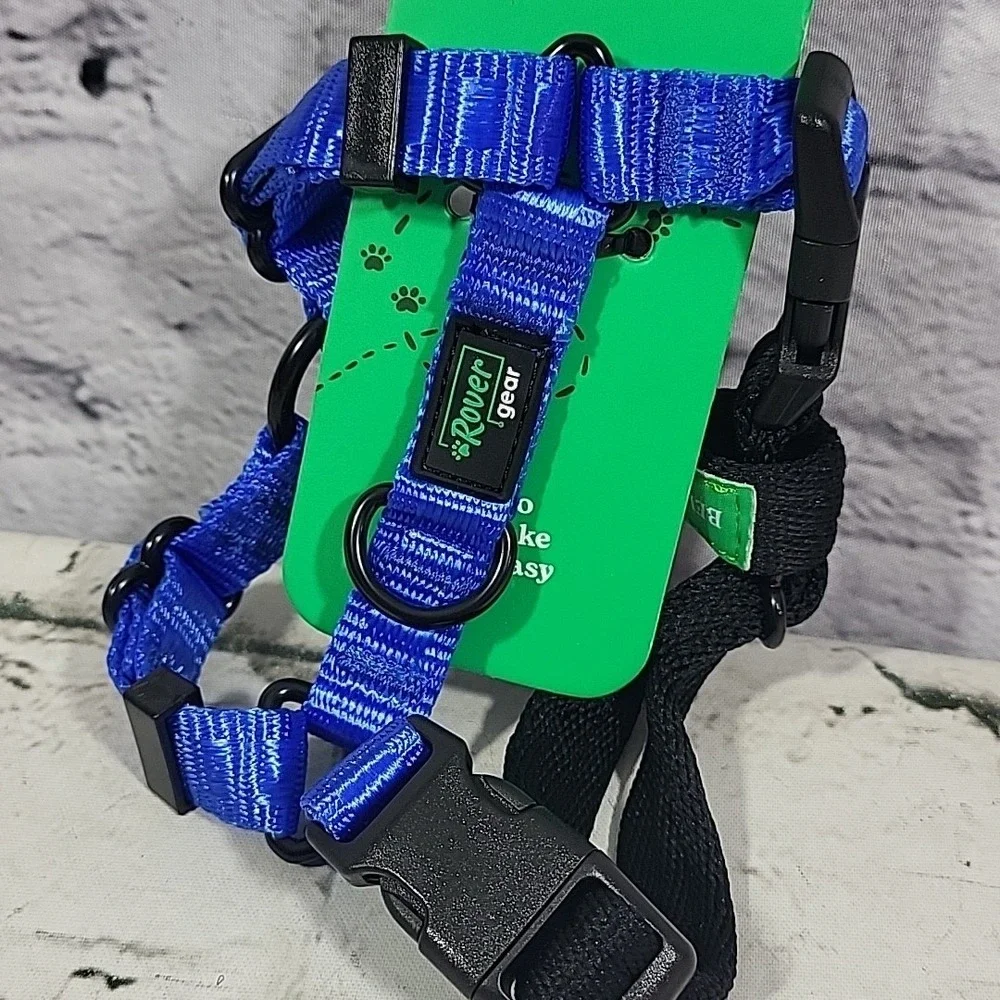 Rover Gear Better Walk No-Pull‎ Dog Harness Size XXS Blue 5-10Lbs New